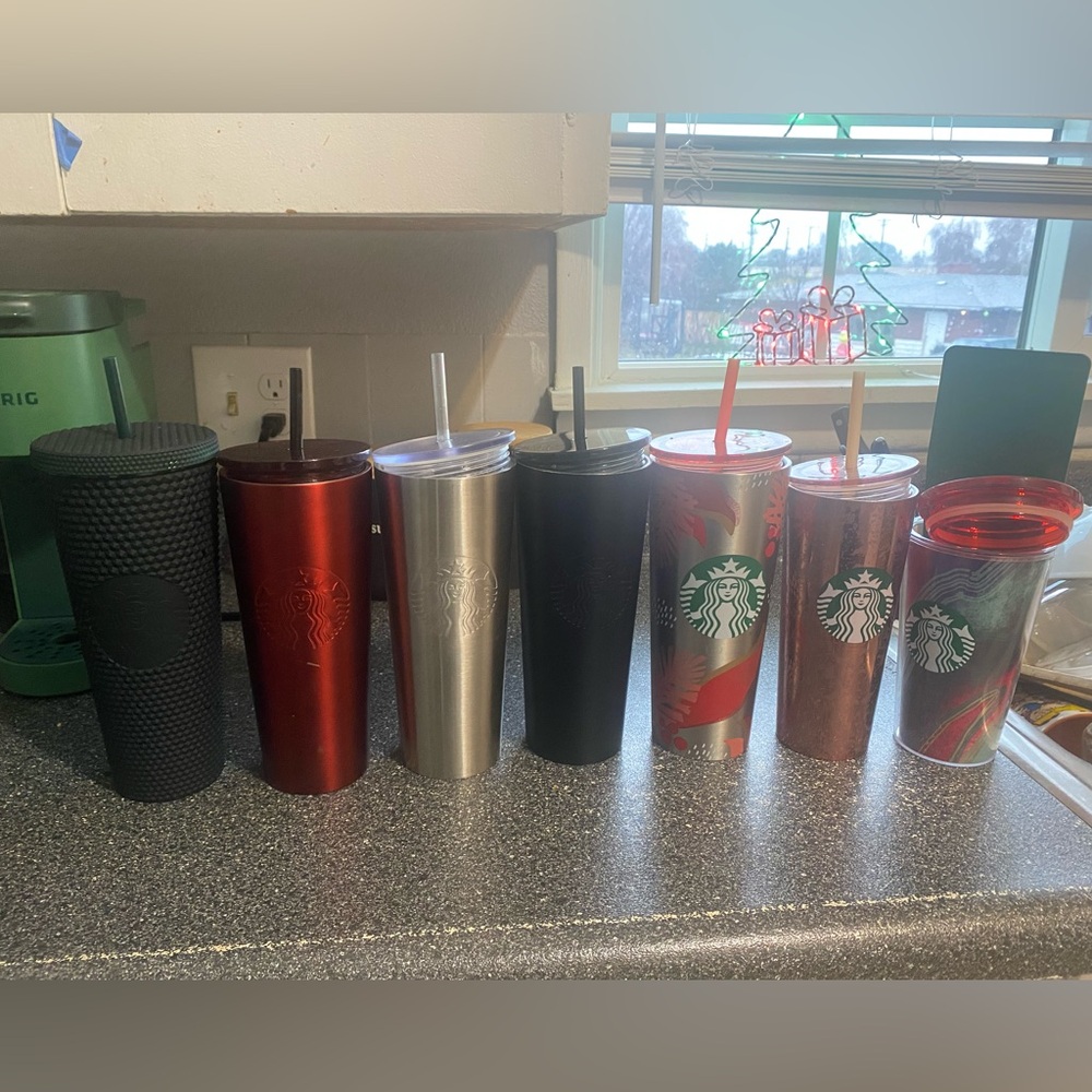 Starbucks tumblers